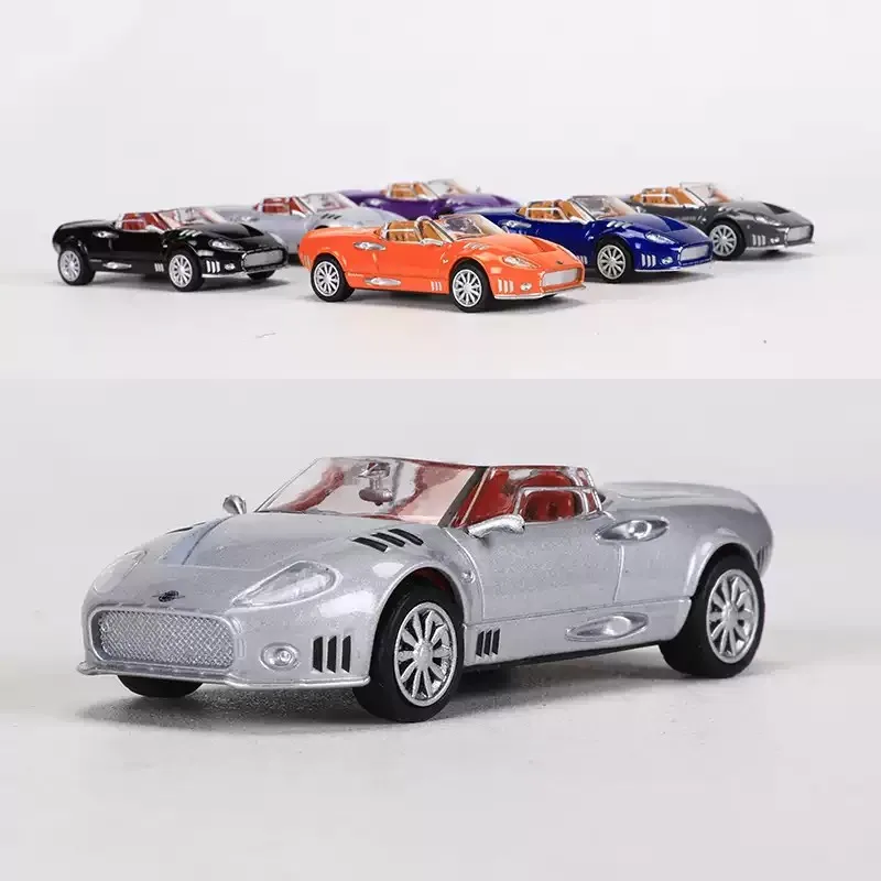 

Масштабная модель автомобиля 1:64 Spyker C12 LATURBIE Edition, литая под давлением, из сплава, коллекционная, классическая, для декора