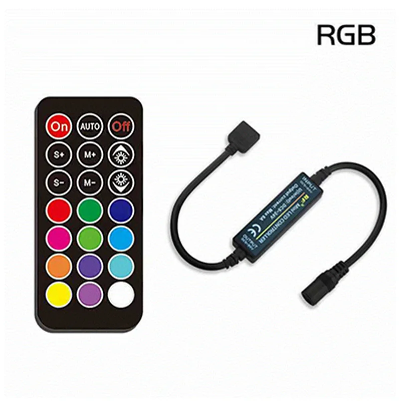 LED Controller Wireless Remote Control for Single Color Double White RGB RGBW TV Desktop Screen BackLight LED Strip Light