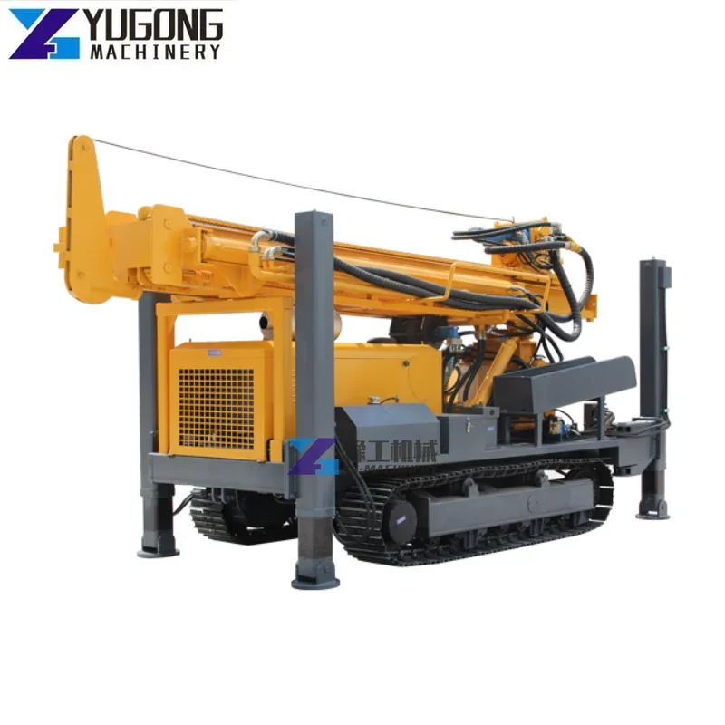 100m 400m 600m Low Price Underground Deep Water Borehole Drilling Machine /water Well Rotary Drilling Rig for Sale