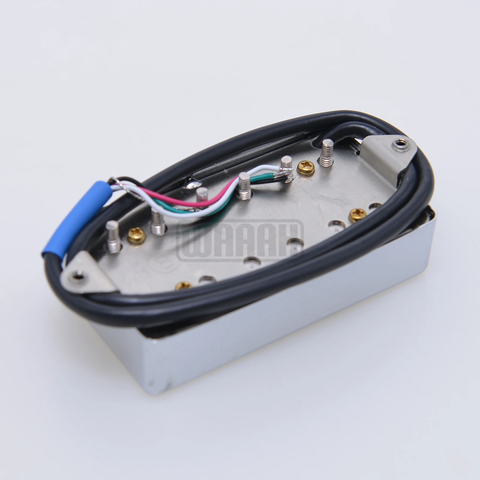 Vintage Waaah V70 SSS Handwound Alnico 5 Single Coil Guitar Pickups Grey Bottom Plate HSS Double Coil Pickup Guitar Parts