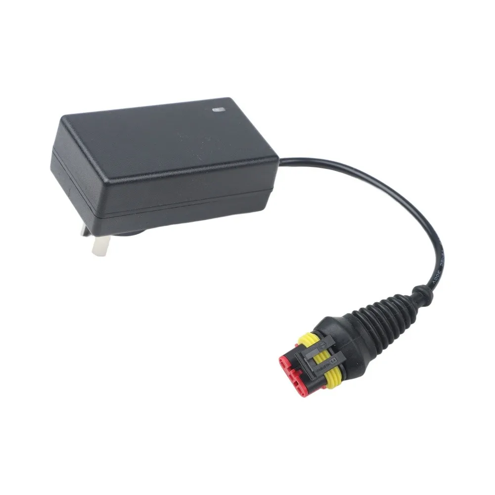 DC 28V 1300mA Charger with LED Status Indicator for Robotic Lawnmowers 105 305 315X 405X 415X R50Li R70Li R75Li