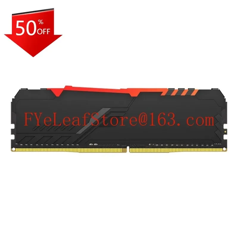 

DDR4 16GB 3200MHz RGB RAM KF432C16BB1A/16 used for pc computer