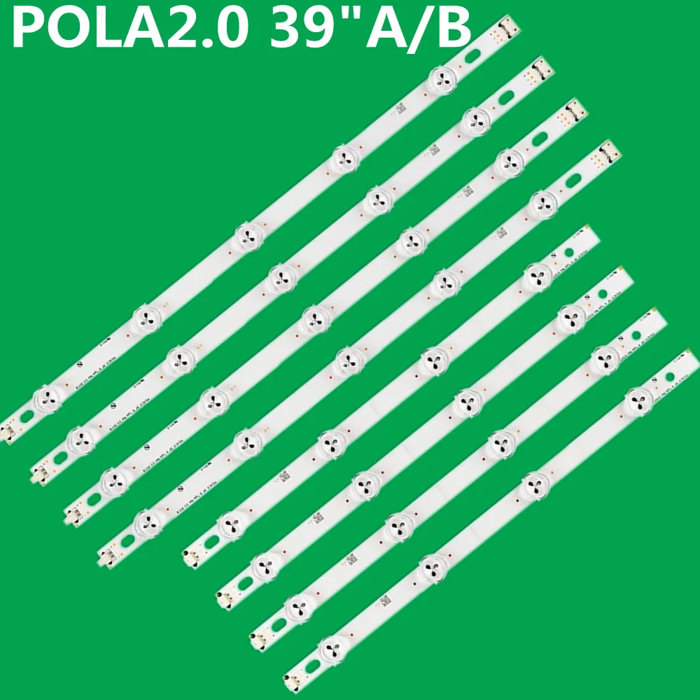 

8PCS LED Backlight Strip For POLA2.0 39"A/B 39LN5100 39LN5300 39LN5400 39LN5700 39LN5708 39LN5758 39LN575S 39LN570U HC390DUN