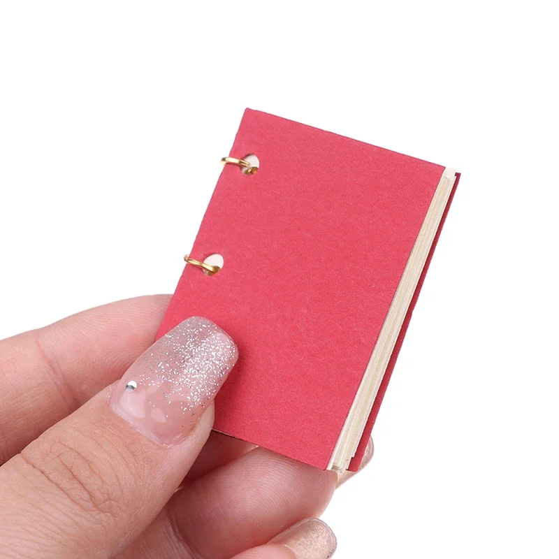 Casa de muñecas en miniatura, libro de ejercicios de simulación, modelo DIY, accesorios para cuaderno de papel, decoración de escena de sala de estudio, juguetes, 1 Uds.