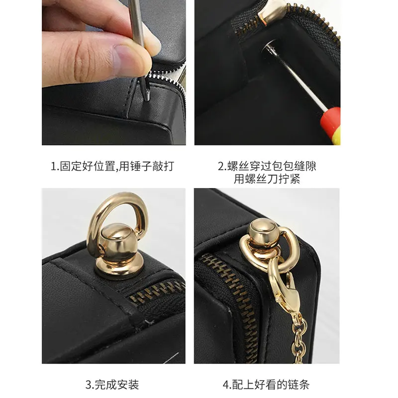 HAVREDELUXE Bag Strap Shoulder Strap Punching Accessories Bag Diy Modification Crossbody Tool Hammer Screwdriver