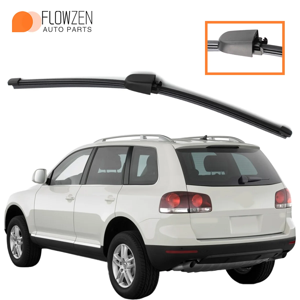 

1PC Rear Wiper Suitable For VW Touareg MK1 2002-2010 Car Parts Rear Windshield Wiper Blades Windshield Washer Accessori Parts