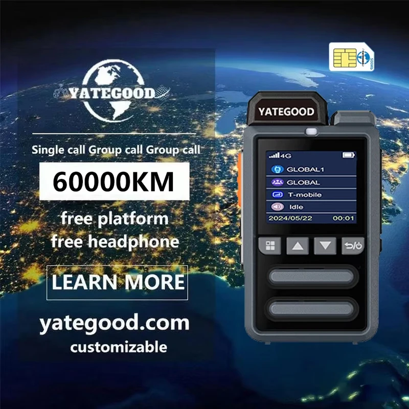 yategood-g88-gps-5000km-talkie-walkie-longue-portee-global-ptt-4g-poc-radio100km