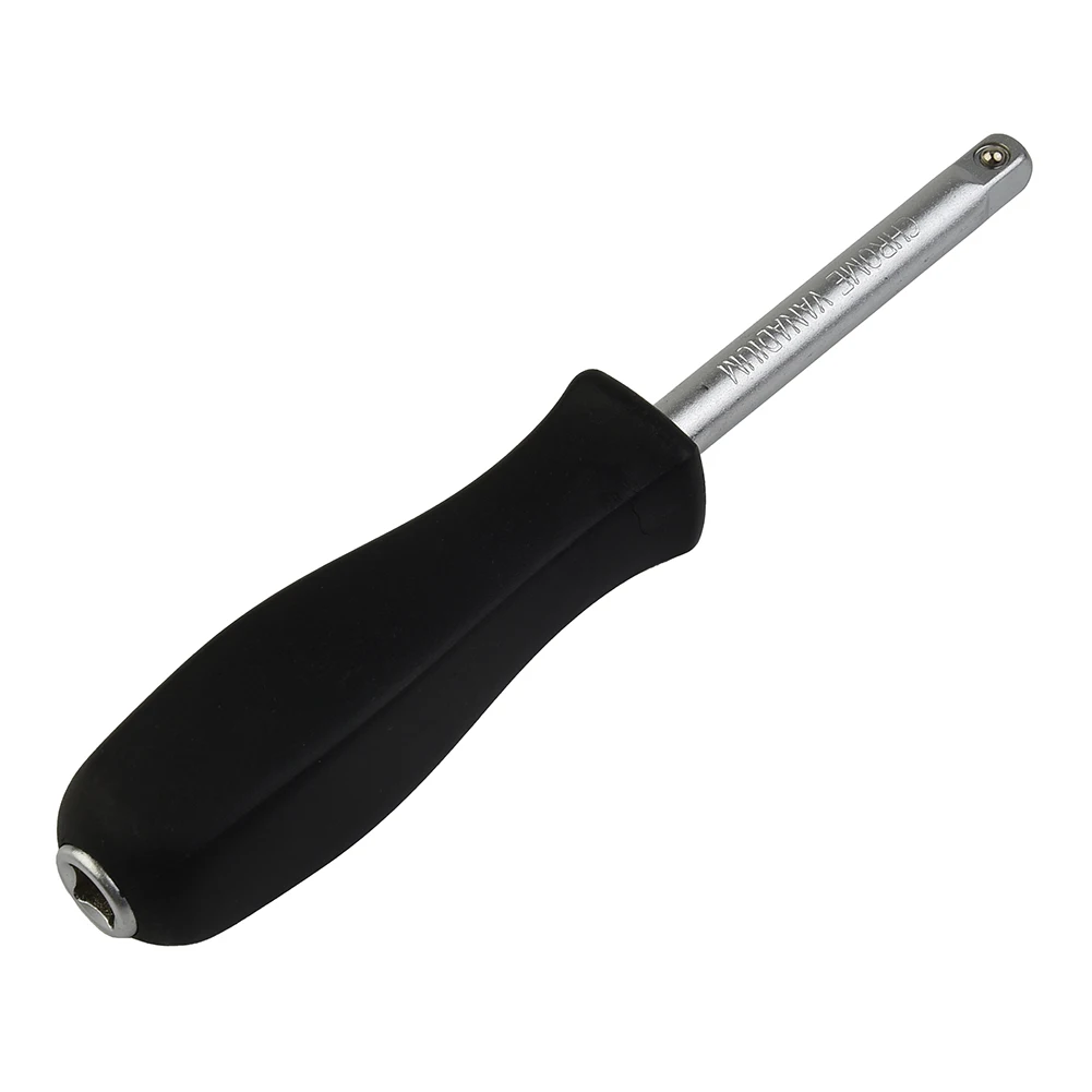 Screwdriver Connecting Rod Small 1/4" 150mm 6.3mm Black Bottom Hole Connection Handle Dual-purpose Multi-function