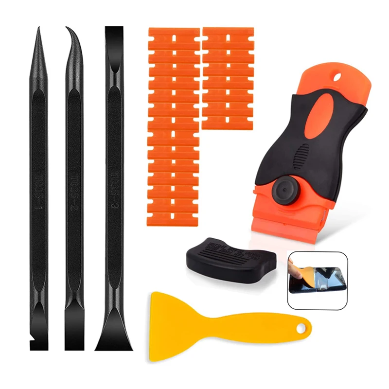 

Plastic Scraper Cleaning Tool Mobile Phone Repair Tools Scratch-Free Scrapers for Car Wrapping Window Glass Label Glue Removal