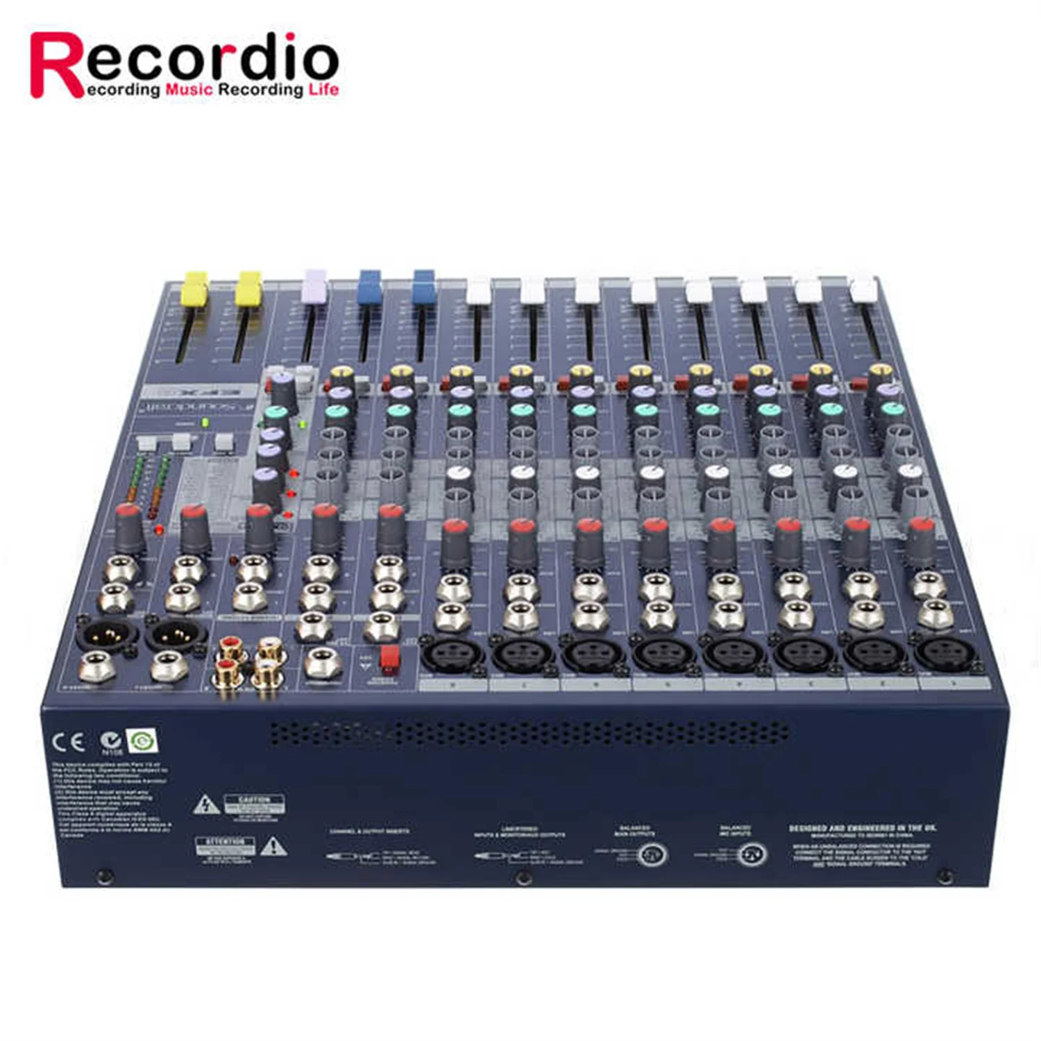 GAX-EFX12 12 チャンネルオーディオインターフェイスサウンドボードミキシングコンソール 32 ビット DSP DJ ミキサーオーディオリバーブエフェクトスタジオオーディオミキサー