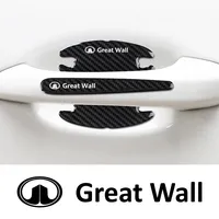 Car Door Handle Cup Sticker For Great Wall Poer Tank 500 Voleex C10 C30 C50 Wingle 5 Haval Hover H3 H5 GWM Steed Car Accessories