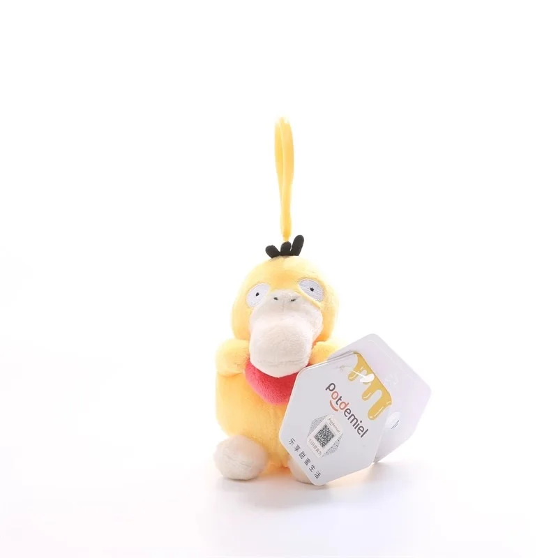 

Подлинная серия Pokemon Psyduck Love Kawaii, плюшевая игрушка, брелок для рюкзака, подвеска, брелок для ключей, кукла, подарки на день рождения для маленьких мальчиков