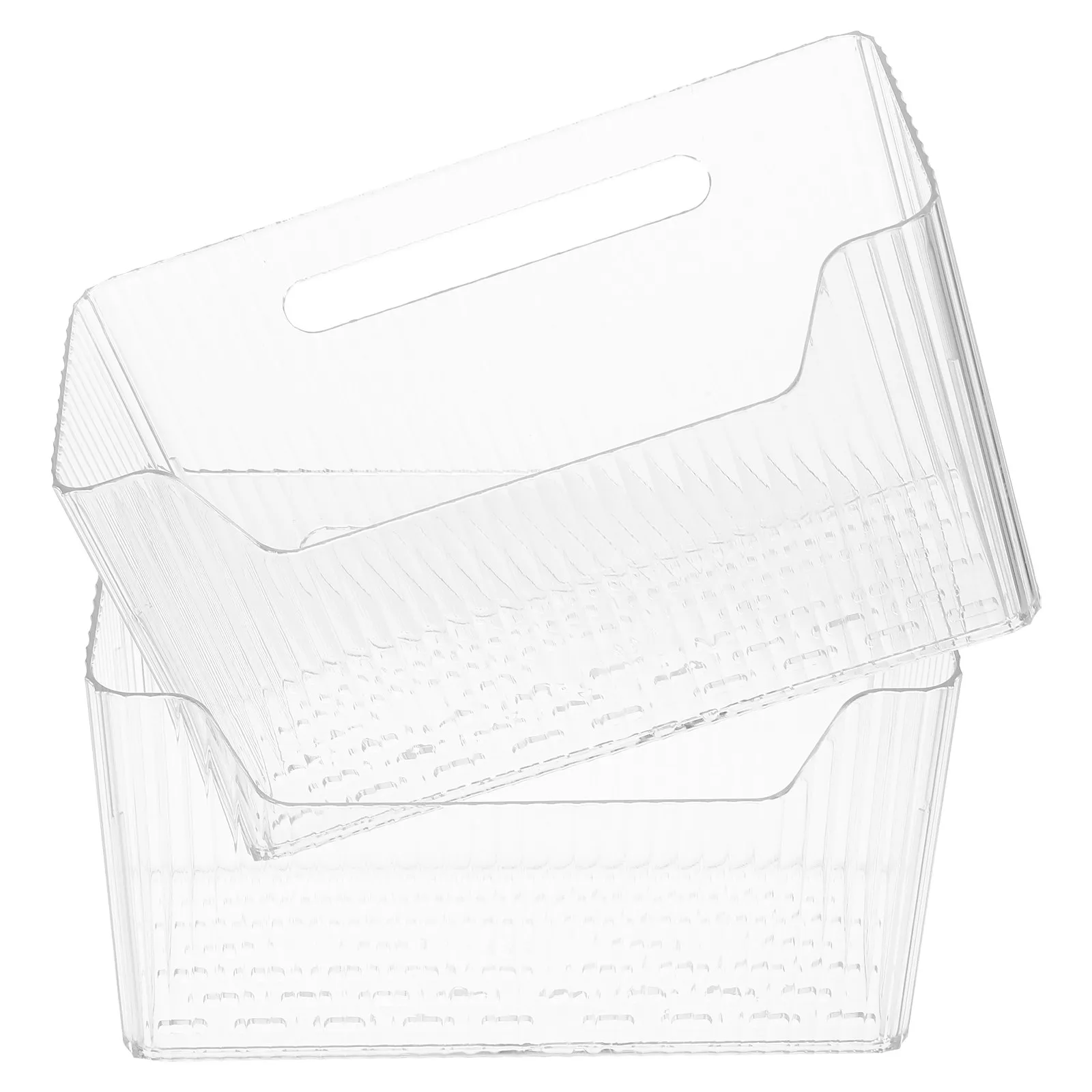 2個入り-キッチン収納オーガナイザーバスケット-壁掛け式クリアプラスチックオーガナイザーボックス-ニンニク収納-浴室用