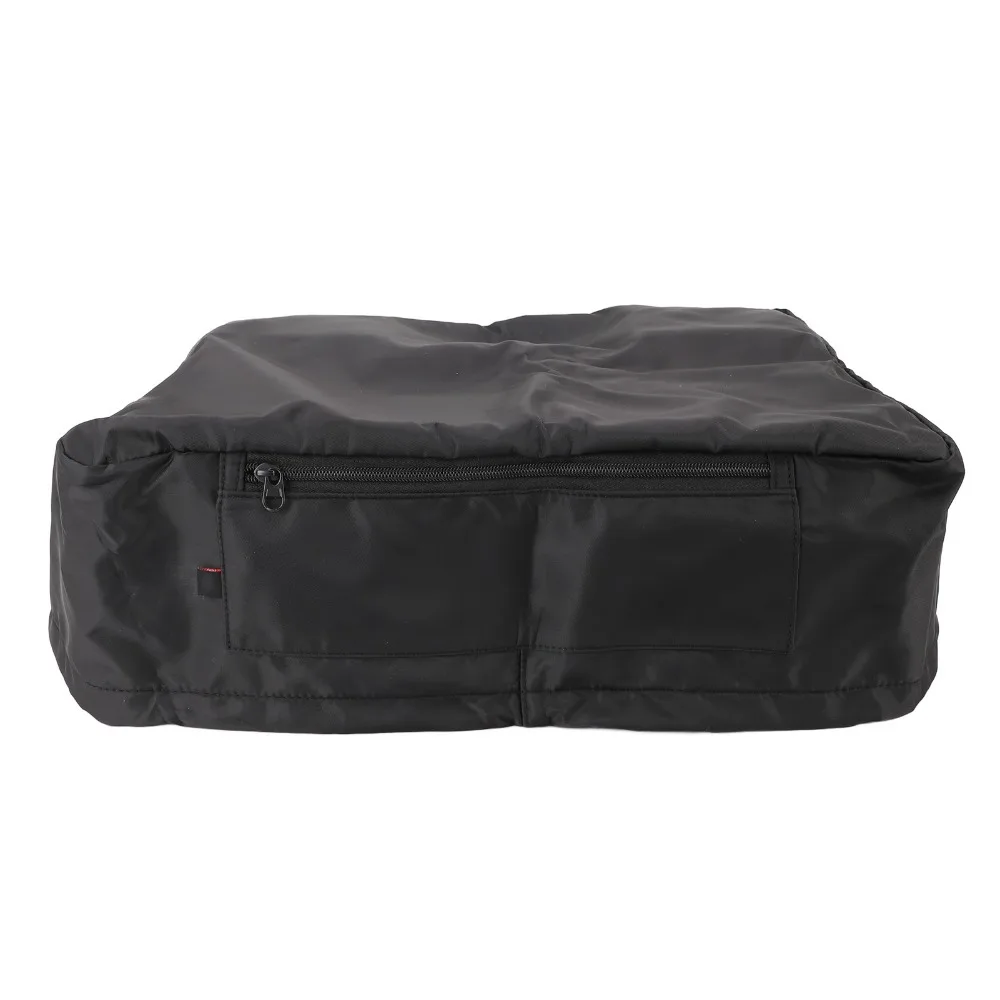 Nylon Fabric Amplifier Receiver Dust Cover Elastic Design Breathable Stereo Receiver Protection Cover Rainproof Black Color