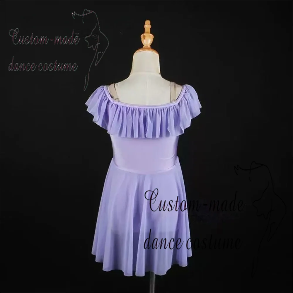 

Новый весенне-летний детский современный танцевальный костюм для девочек, костюм для выступлений, сценический наряд