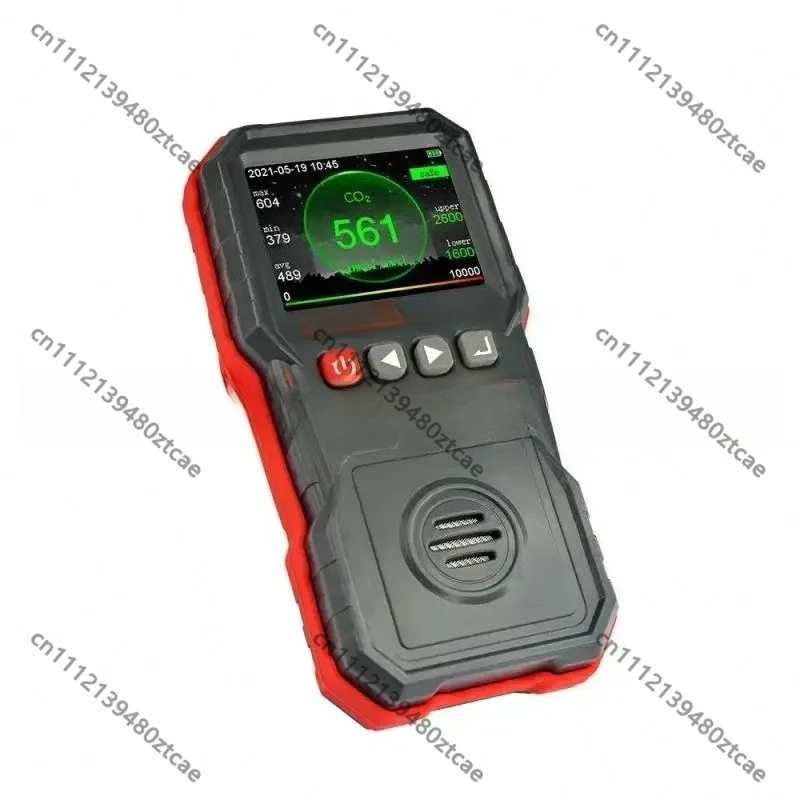 Portable NDIR Infrared Gas Analyzer, Multifunctional Detector for CO CO2 O2 SO2 NO2 NO Smoke and Industrial Gas Detection