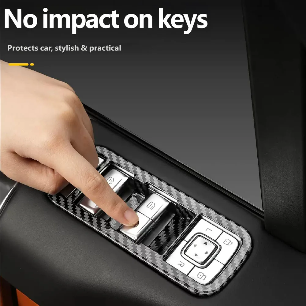 For Jetour G700 2025 2026 Car Doow Window Lifting Panel Protective Cover ABS Anti-scratch Door Armrest Switch Protector