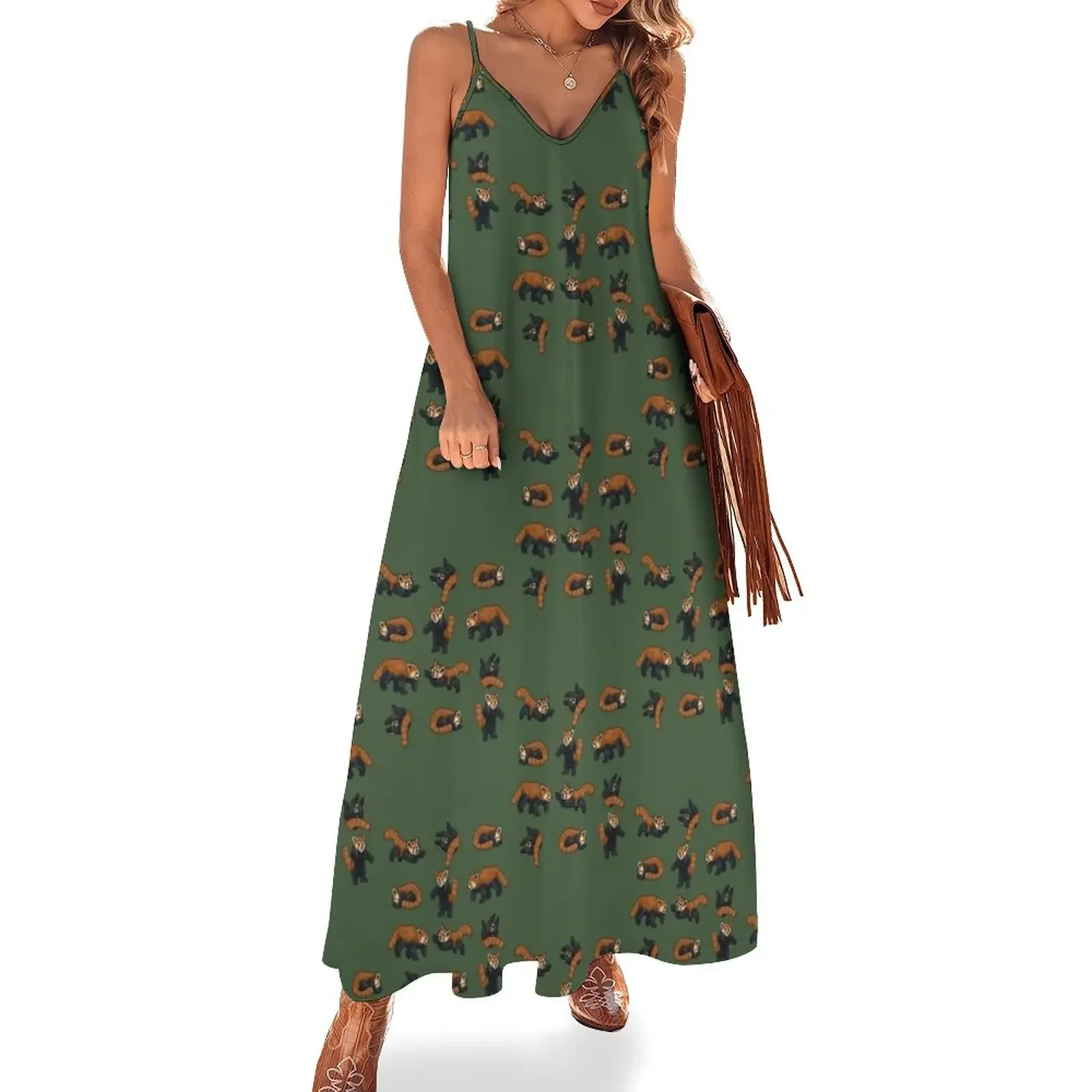 

Red Pandas Sleeveless Dress evening dress ladies evening dresses ladies summer women's dress 2025 dresses for special events
