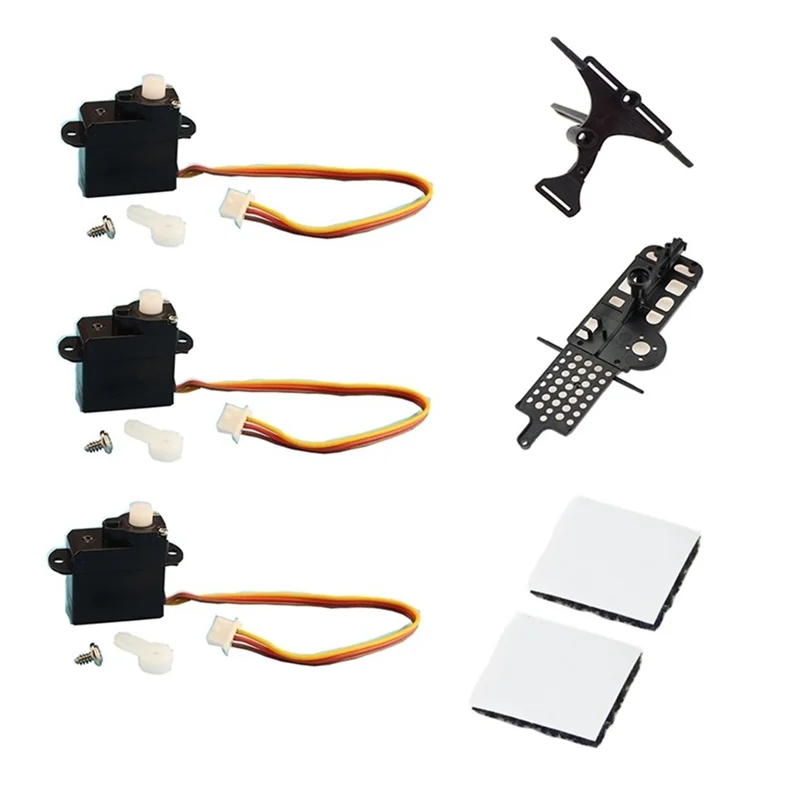 

XK K110 Upgraded To K110S Servo Main Frame and Servo Plate for WLtoys XK K110 K110S RC Helicopter Upgrade Parts