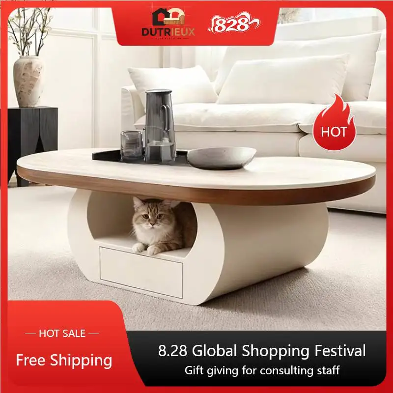 Arabic Luxury Coffee Tables Black Decoration Low Salon Living Room Coffee Tables Modern Designer Mesa De Centro Sala Furniture
