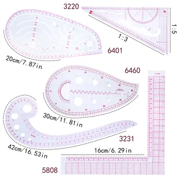 10 best sales مجموعة مسطرة خياطة - №3