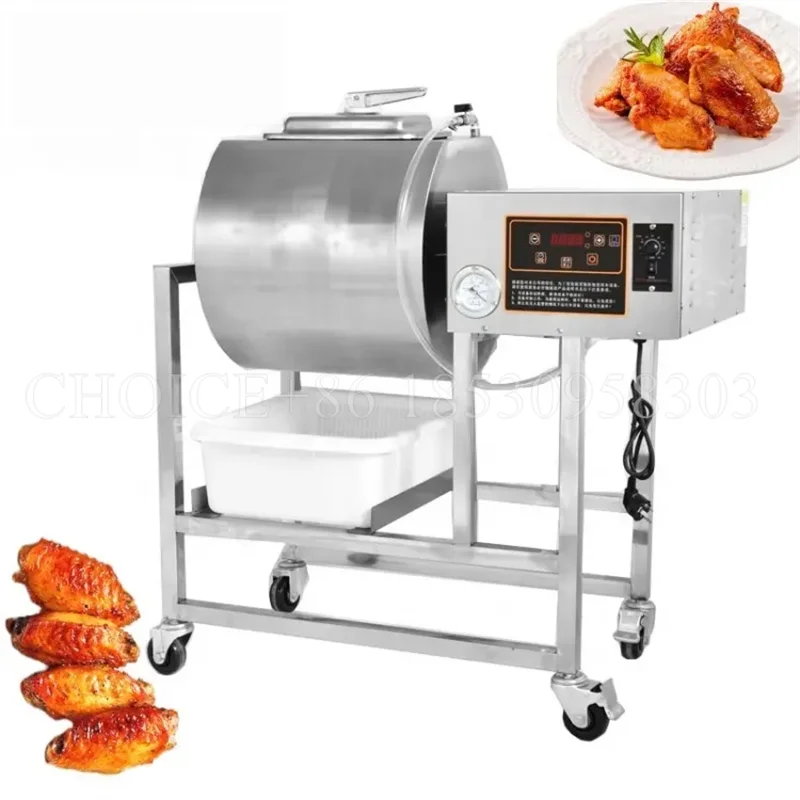 

Automatic Meat Tumbler Marinator 220/110V Vacuum Commercial Marinating Hamburger Marinade Processing Fast Food Marinated Maker