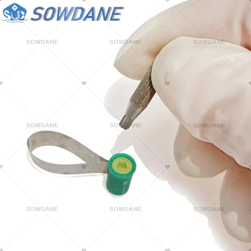 Picture 6: 50pc/Box Dental Matrix Bands Steel Matrix Double-Side Contoured Anatomically Shaped Matrix Bands for Dentistry with Tool