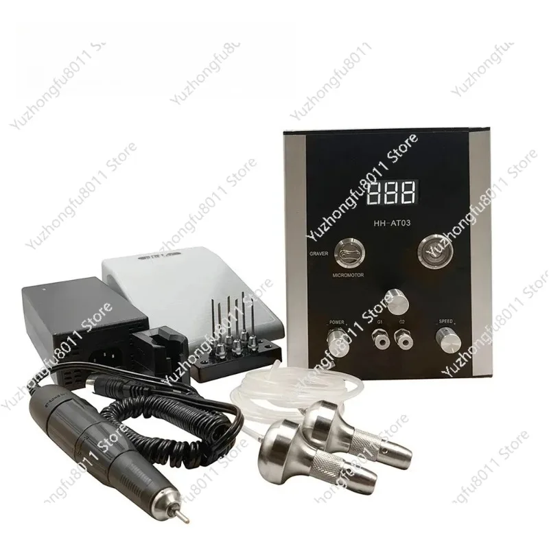 

High Speed Art Engraving Machine AT03, No Need Air Compressor ,Graver Grinding Machine