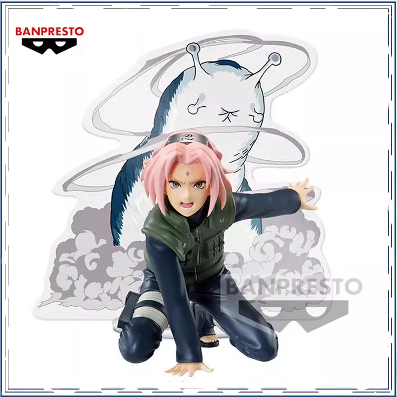 BANPRESTO NARUTO Haruno Sakura PANEL SPECTACLE Christmas Gifts or Collection PVC Original Anime Action Figure Model Toys