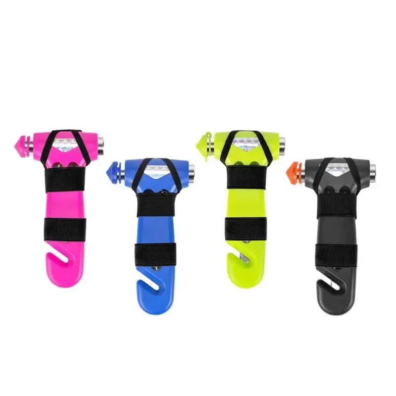 

1Pcs Car Essentials Tool Window Breaker 3in1 Emergency Escape Tool With Car Window Breaker And Seatbelt Cutter Car Safety Hammer