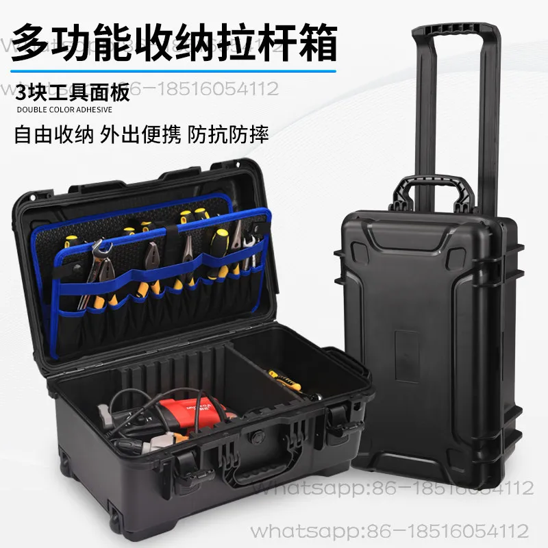 Toolbox, Tie Rod, Waterproof Electrical Appliance, Furniture,hardware,tool Storage, Multi-layer Separation Tool Bag, Packing Box