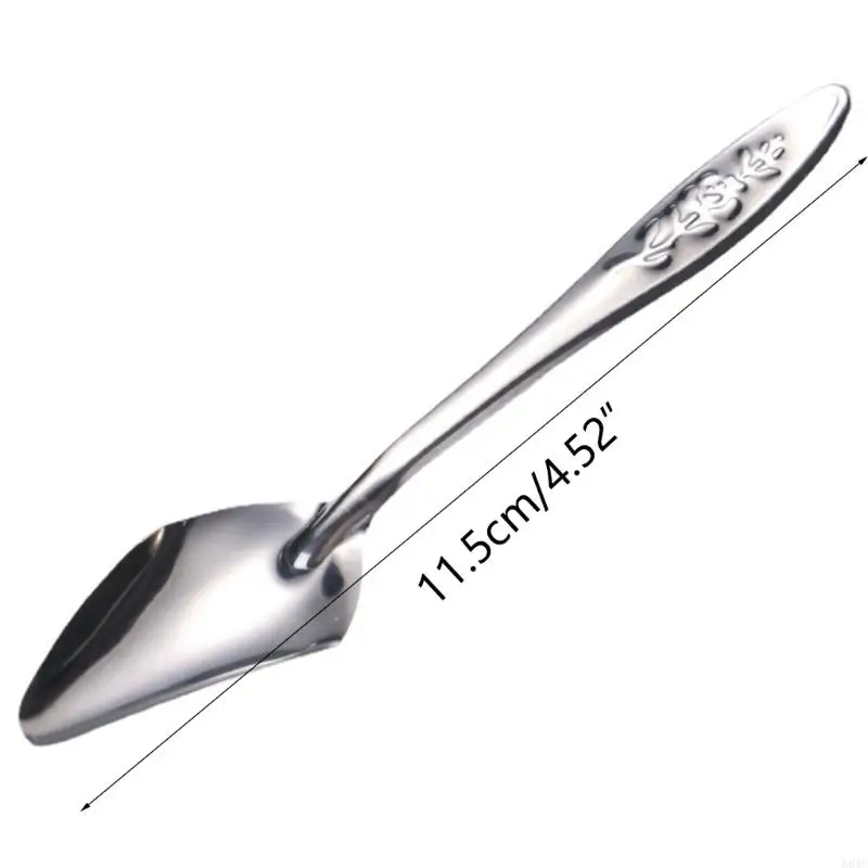 N84C Pet Bird Feeder الملاعق Bulk 10pcs حديثي الولادة تغذية الملعقة ملاعق تغذية الغذاء ماء للطيور الصغيرة لوازم الحيوانات