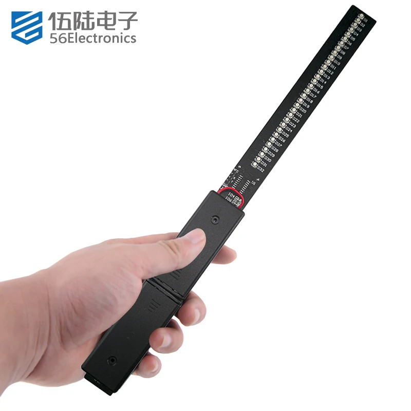 DIY Kit Electronic LED 32-bit Colorful Rocking Rod Welding Kit C51 Single-chip Microcomputer Assembly Parts for Festival