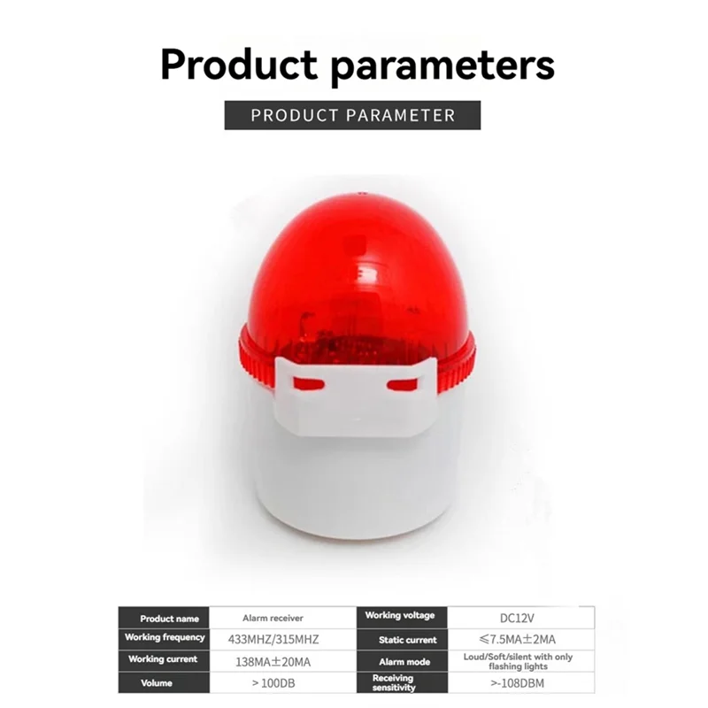 

Y58A Caregiver Pager Alarm SOS Button Wireless Sound And Light Alarm For Elderly Disabled Seniors Toliet Bathroom
