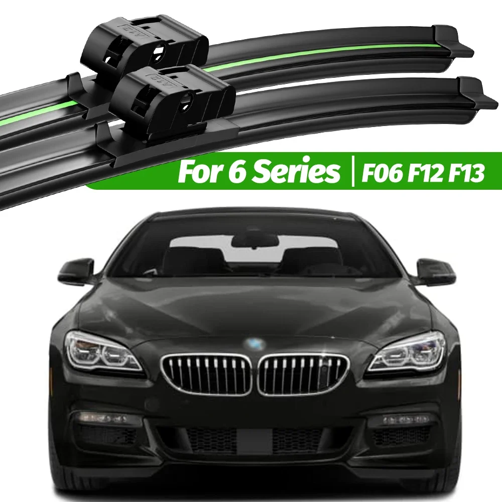 

For BMW 6 Series F06 F12 F13 2010-2017 2pcs Front Windshield Wiper Blades 2011 2013 2014 2015 2016 Windscreen Window Accessories