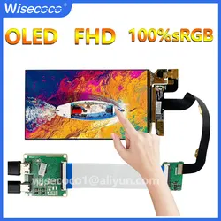 Oled amoled wisecoco 5,5 Zoll ips Display 1920x1080 Touch panel für Himbeer Pi 4 3b Kamera ps4 Spiele konsole TV Box Win10