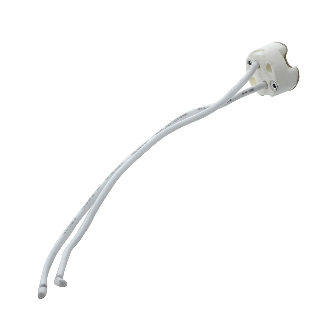 15 個ホワイト MR16 GU5.3 セラミックベースソケット LED ライトランプホルダー