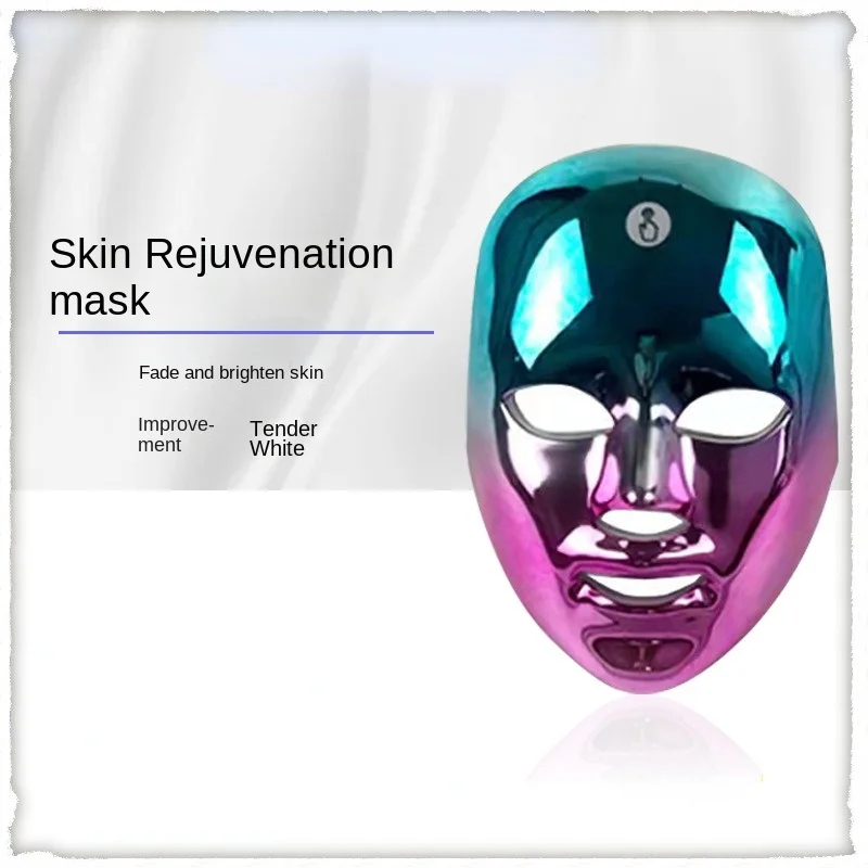 

BSFH Seven-color LED Photon Skin Rejuvenation Instrument Beauty Mask Fade Wrinkles,relieve Fatigue,rejuvenate Brighten The Skin