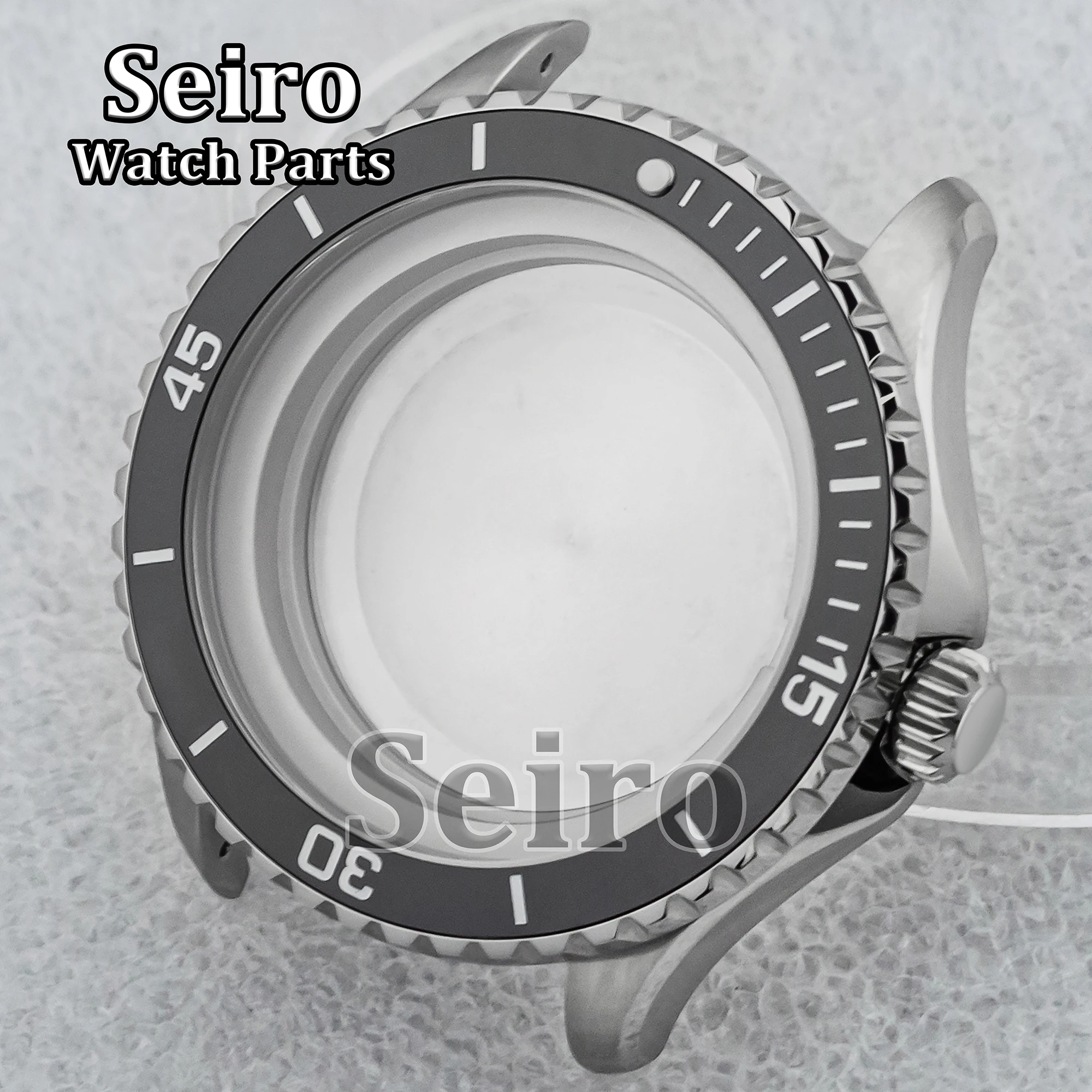 NH35 Case Dial for SUPEROCEAN 200m Waterproof Dive Watch Stainless Steel Sapphire Glass for NH35 NH36 Movement Watch Accessories