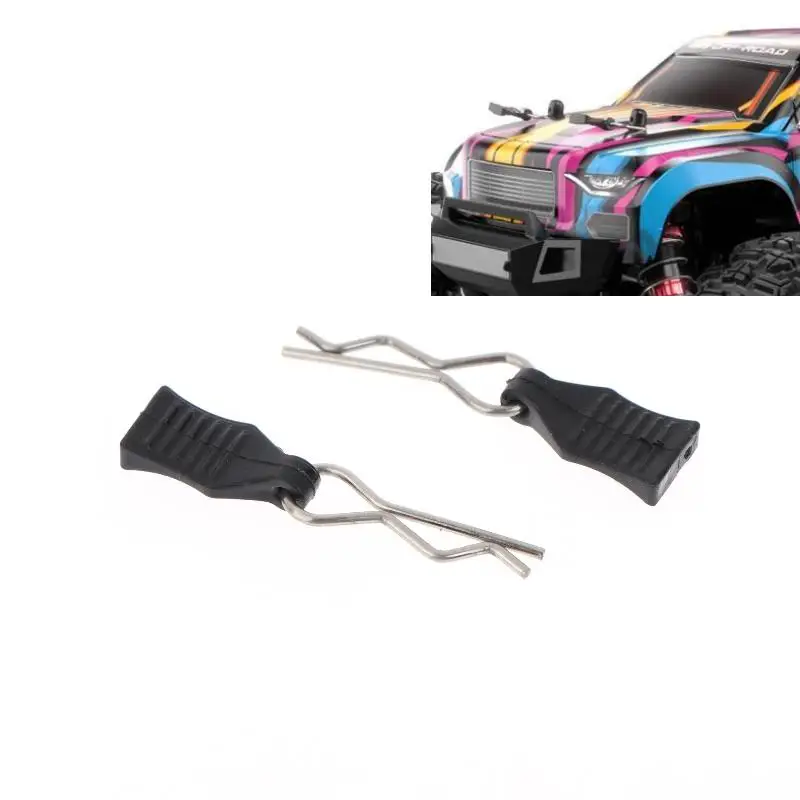 6/12/24Pcs R-type Car Shell Fixed Clips Pin For MJX Hyper Go 14210 14209 14303 14302 14301 16208 SCY 16101 RC Car Parts
