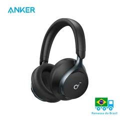 Anker Space One Soundcore 액티브 노이즈 캔슬링 헤드폰, 무선 블루투스 헤드폰, 무선 블루투스 헤드셋