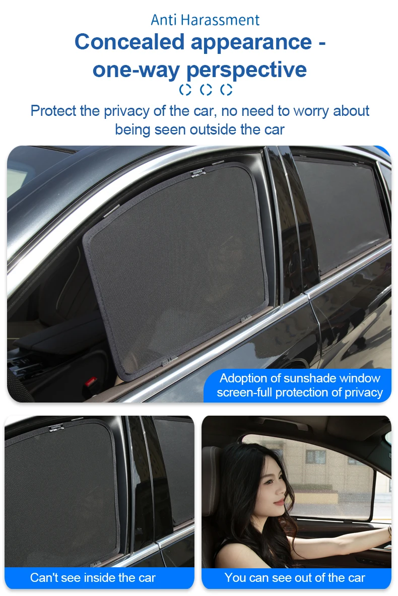 مظلات شبكية للسيارة لسيارة Volkswagen VW ID4 ID.4 2021 ~ 2025 2022 2023 2024 نافذة تغطية حاجب الشمس ظلال أدوات السيارات اكسسوارات #5