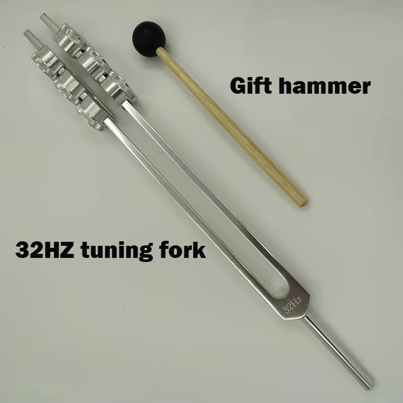 Cameroon 32HZ Tunning Fork Low Frequency Fiesta Tuning Forks Yoga Sound Healing Medical Diapason Musical Instrument for Yoga