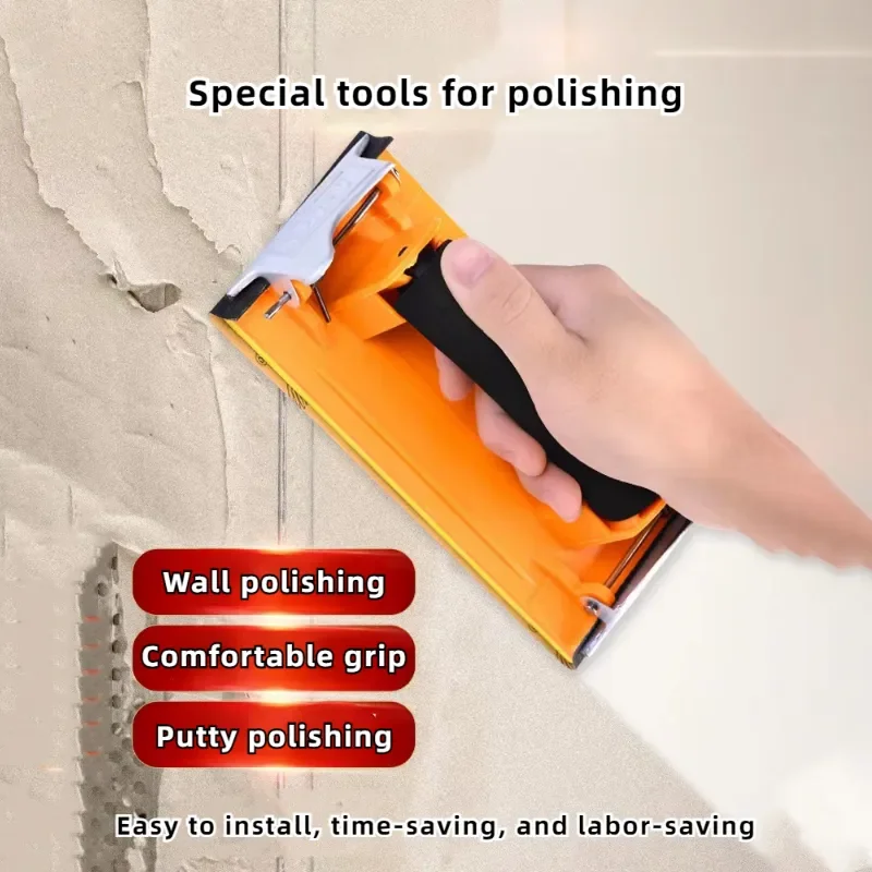 Sandpaper SupportWall Sandpaper Putty Polishing Furniture Wood Polishing Metal Polishing and Rust Removal Tools  1 Piece