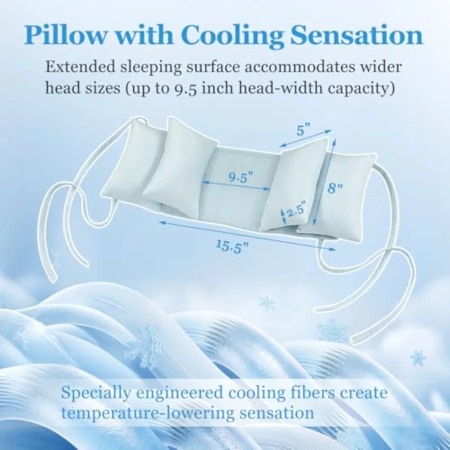 Head Stabilizing Pillow Neck Stabilizer Wedge for Sleeping Upright After Cervical Fusion Surgery Cradle Medical Positioning Bed