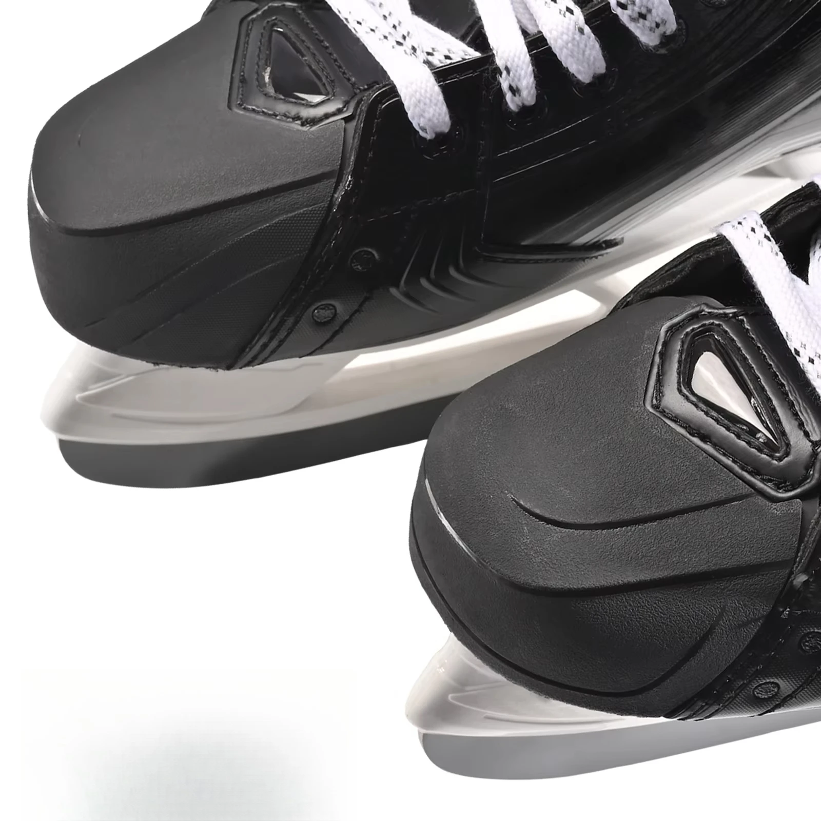 Professional Ice Hockey Skates - Poros Carbon Fiber with FTI 2 & FIT 3 Sizing, Custom Fit for Serious Players
