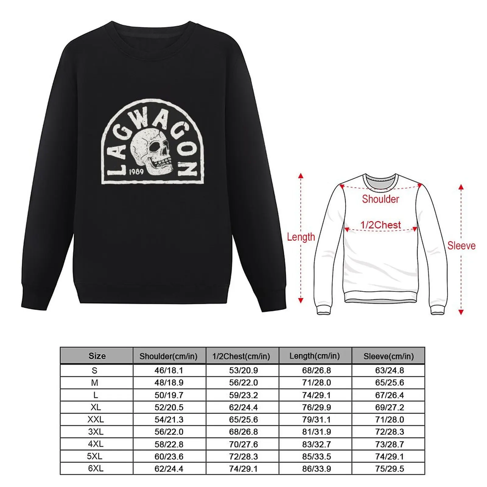 Logo of Lagwagon Pullover men's sweat-shirt korean style clothes men clothes men's clothing sweatshirt for men