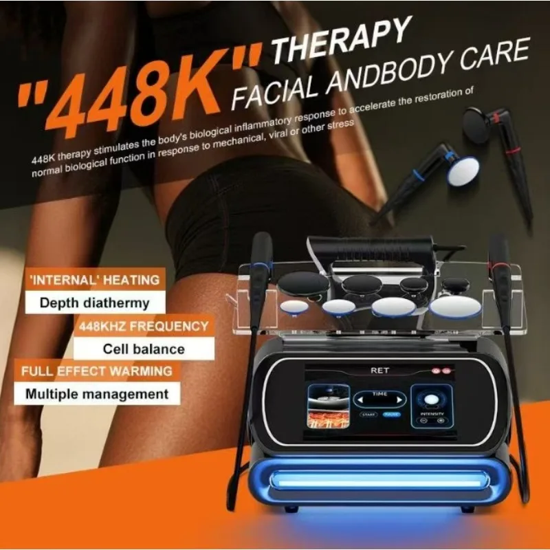 Macchina dimagrante ER45 calda da 448 KHz, dispositivo professionale per terapia del miglio profondo, radioattivo morto, Appe902
