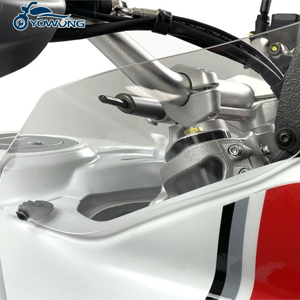 

Motorcycle Accessories For Ducati DesertX Desert-X 2022 - 2024 2025 Side Spoiler Wind Deflector Fairing Cover Windscreen Panel