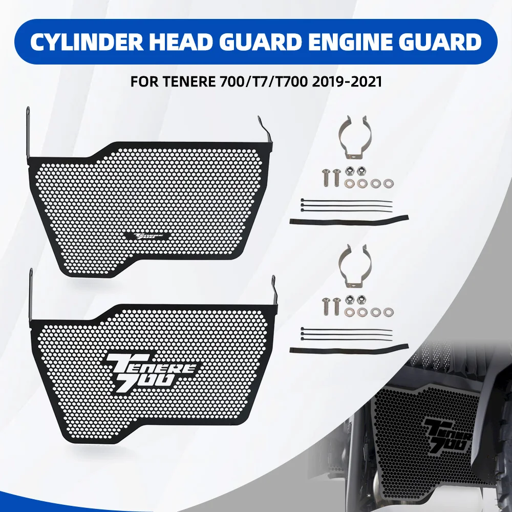 

Motorcycle Accessories Cylinder Head Guard Engine Guard Engine Guard Protection For Yamaha Tenere 700/T7/T700 2019 2020 2021